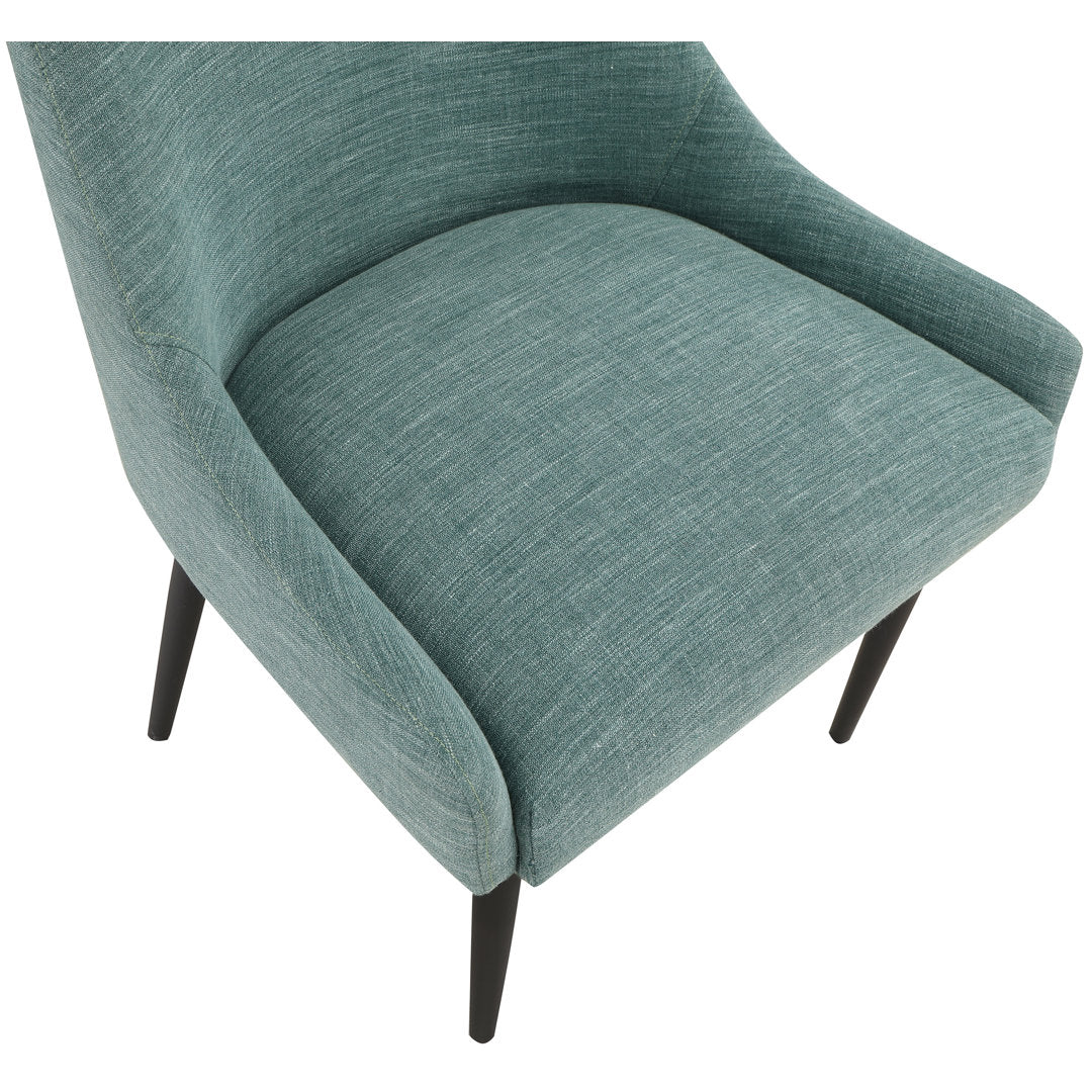 Liandra Side Chair (Set of 2) George Oliver Color: Green
