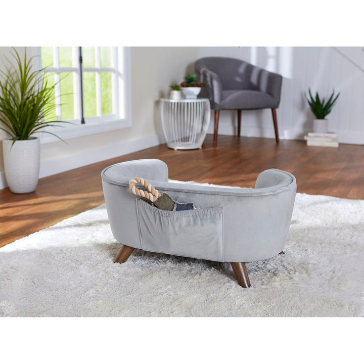 Heisler Dog Sofa Tucker Murphy Pet™ Color: Gray