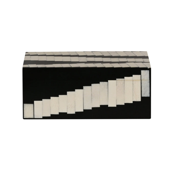 Kamari 2 Piece Geometric Inlay Decorative Nesting Boxes Indigo Road by Egypt Sherrod