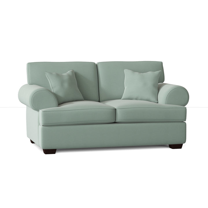 67" Recessed Arm Loveseat Birch Lane™ Fabric: Bayou Spray Canvas
