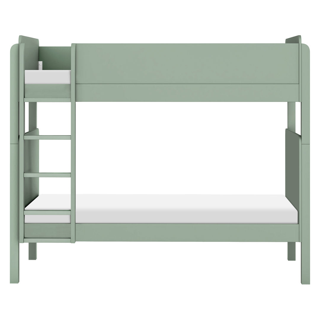 TipToe Twin Bunk Bed babyletto Color: Light Sage