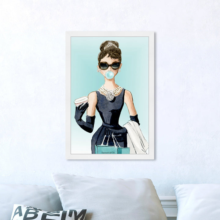 Bubble Gum Jewelry - Graphic Art on Canvas Oliver Gal Prints Size: 30" H x 20" W  Format: Wrapped Canvas