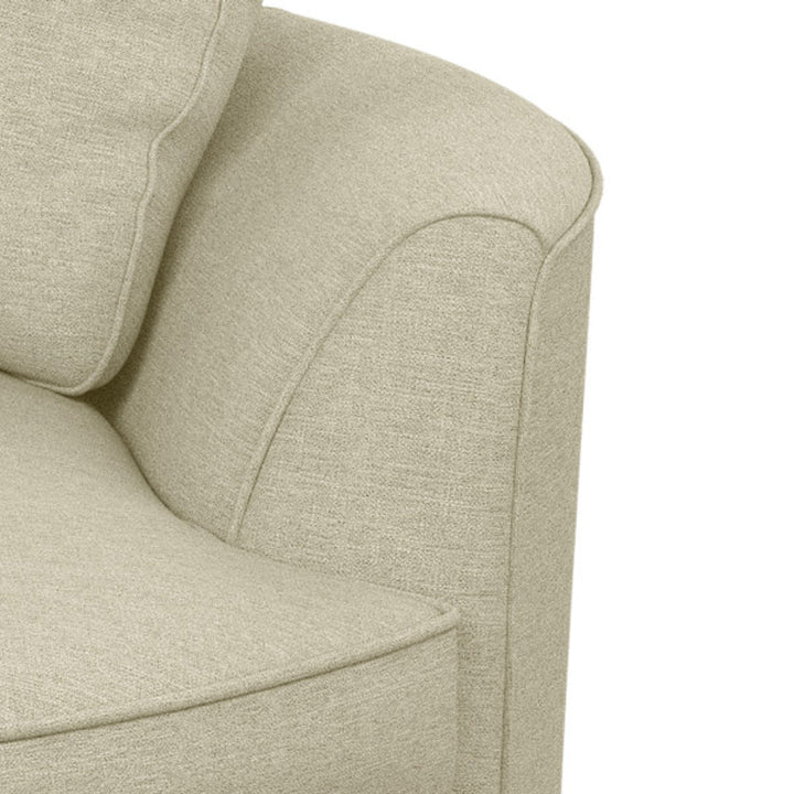 Ashonte Anjuan 61" Wide Polyester Barrel Chair Wade Logan® Fabric: Jango Sandstone