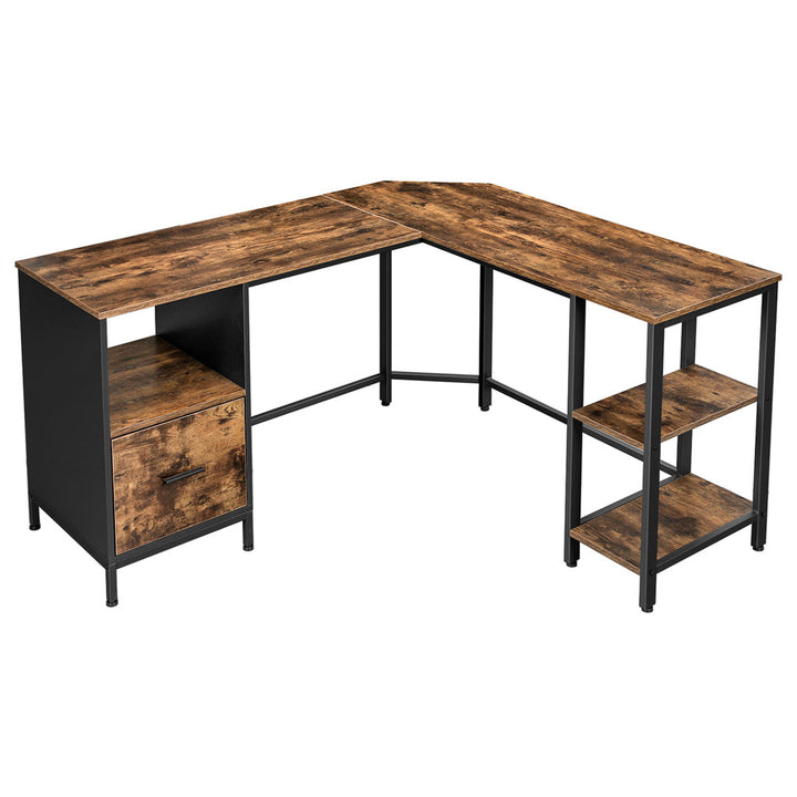 Emmet L-Shape Desk Loon Peak®