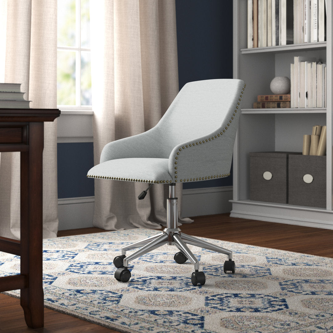 Aanshi Task Chair Lark Manor™ Upholstery Color: Gray