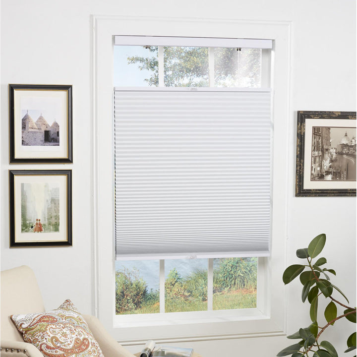 1 inch Cordless Semi-Sheer Light Filtering Top Down Bottom Up Cellular Shade Symple Stuff Blind Size: 32.5"W x 72"L Finish: Gray Cloud