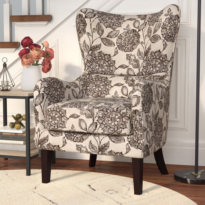 Ettina 27.5" W Wingback Chair Gracie Oaks Fabric: Multi