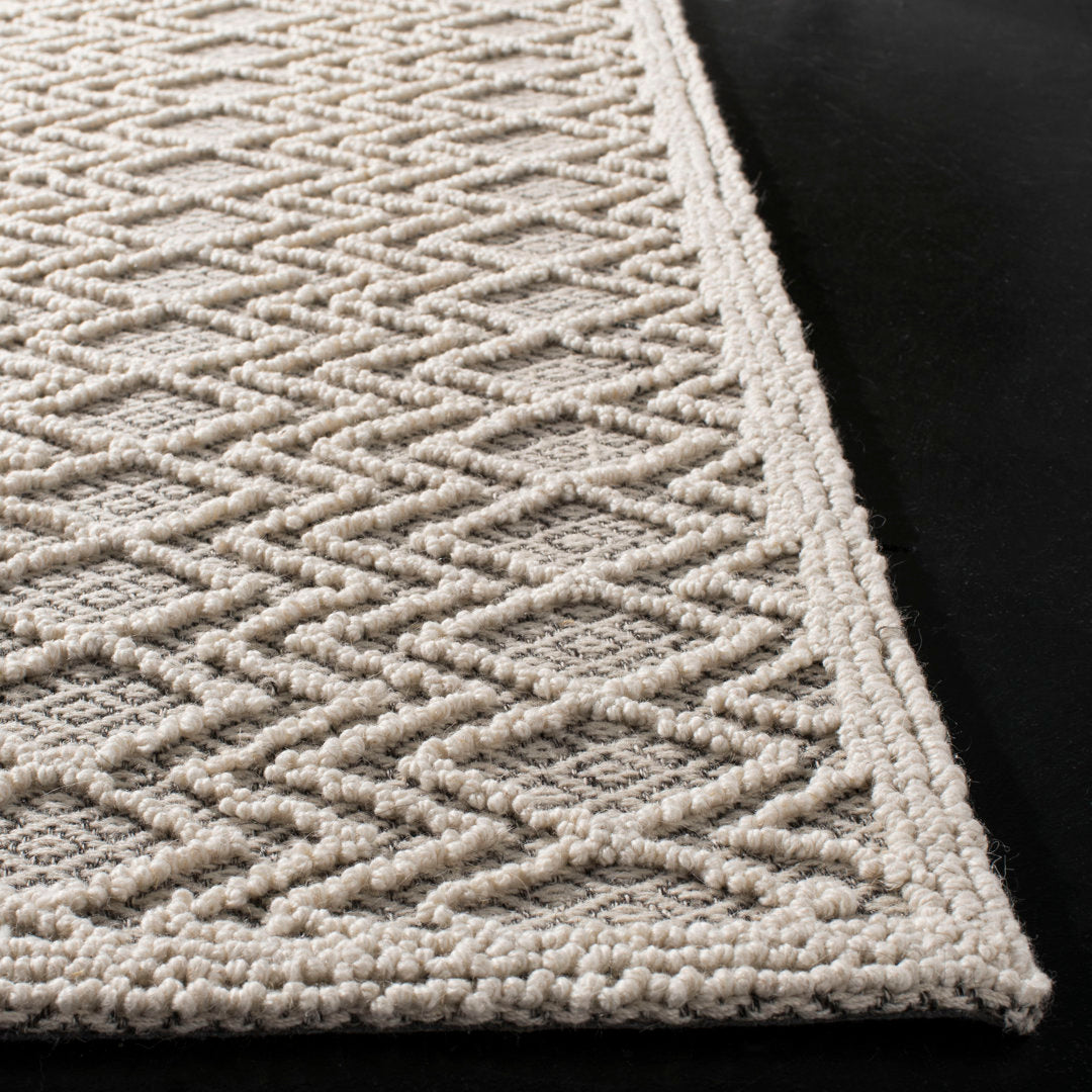 Hamlin Trace Hand Tufted Wool Geometric Rug Union Rustic Rug Size: Rectangle 2'3" x 4'