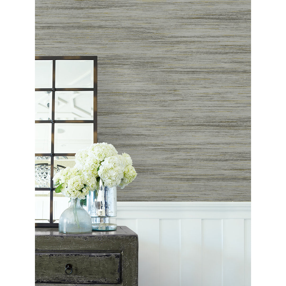 Arnod 27' L x 27" W 3D Embossed Wallpaper Roll Wade Logan® Color: Grayed Blue