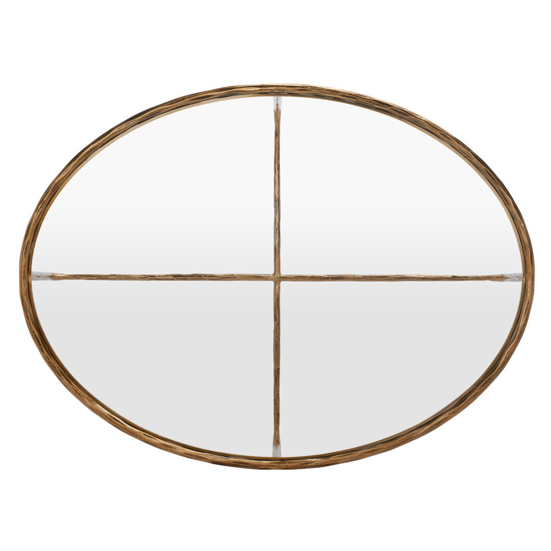 Evelynn 4 Legs Coffee Table Joss & Main Table Base Color: Brass, Table Top Color: Clear