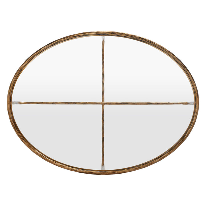 Evelynn 4 Legs Coffee Table Joss & Main Table Base Color: Brass, Table Top Color: Clear