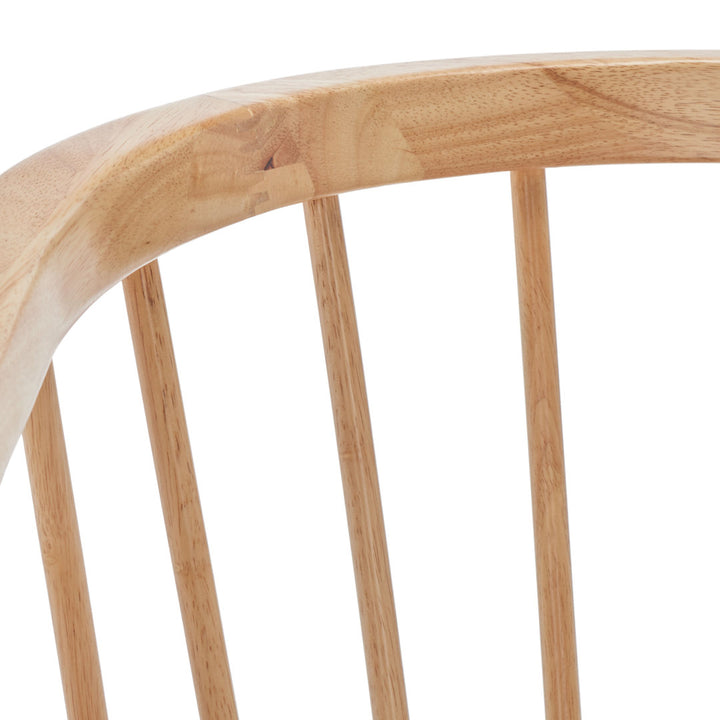 Artemis Slat Back Side Chair in Black (Set of 2) Mistana™ Upholstery Color: Natural, Color: Beige