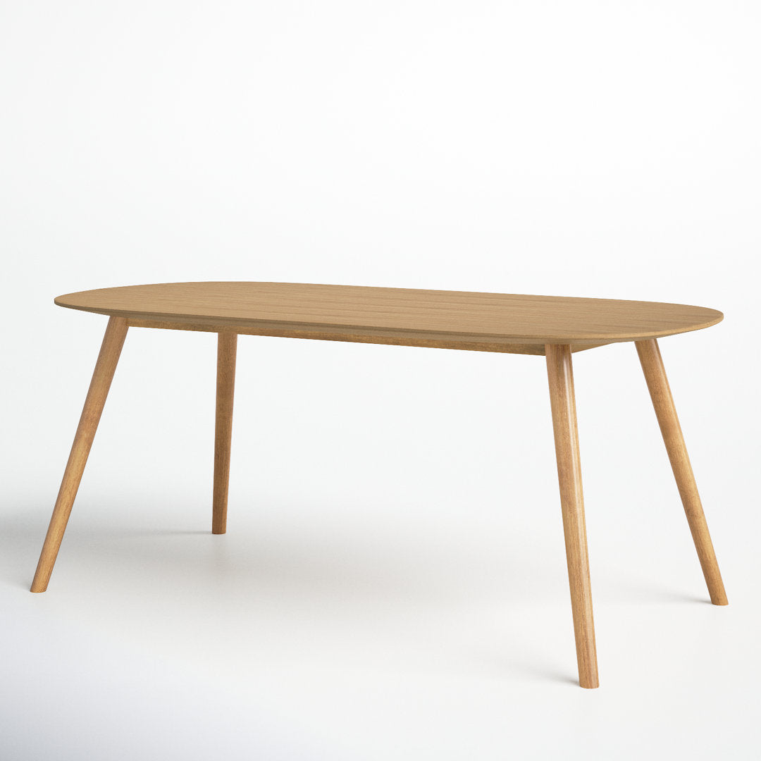 Bray 35" Solid Oak Dining Table AllModern Color: Natural