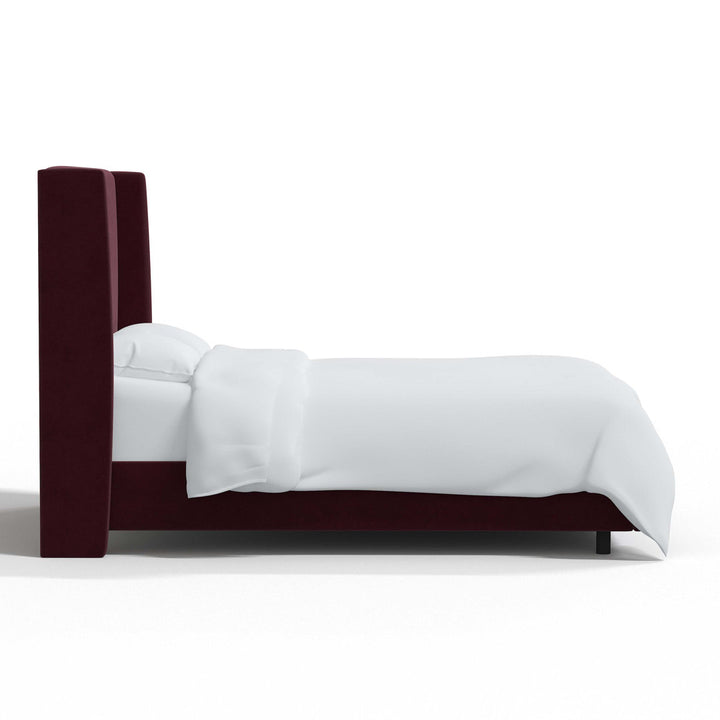 Tilly Upholstered Bed Joss & Main Color: Luxe Raisin Velvet Size: Full