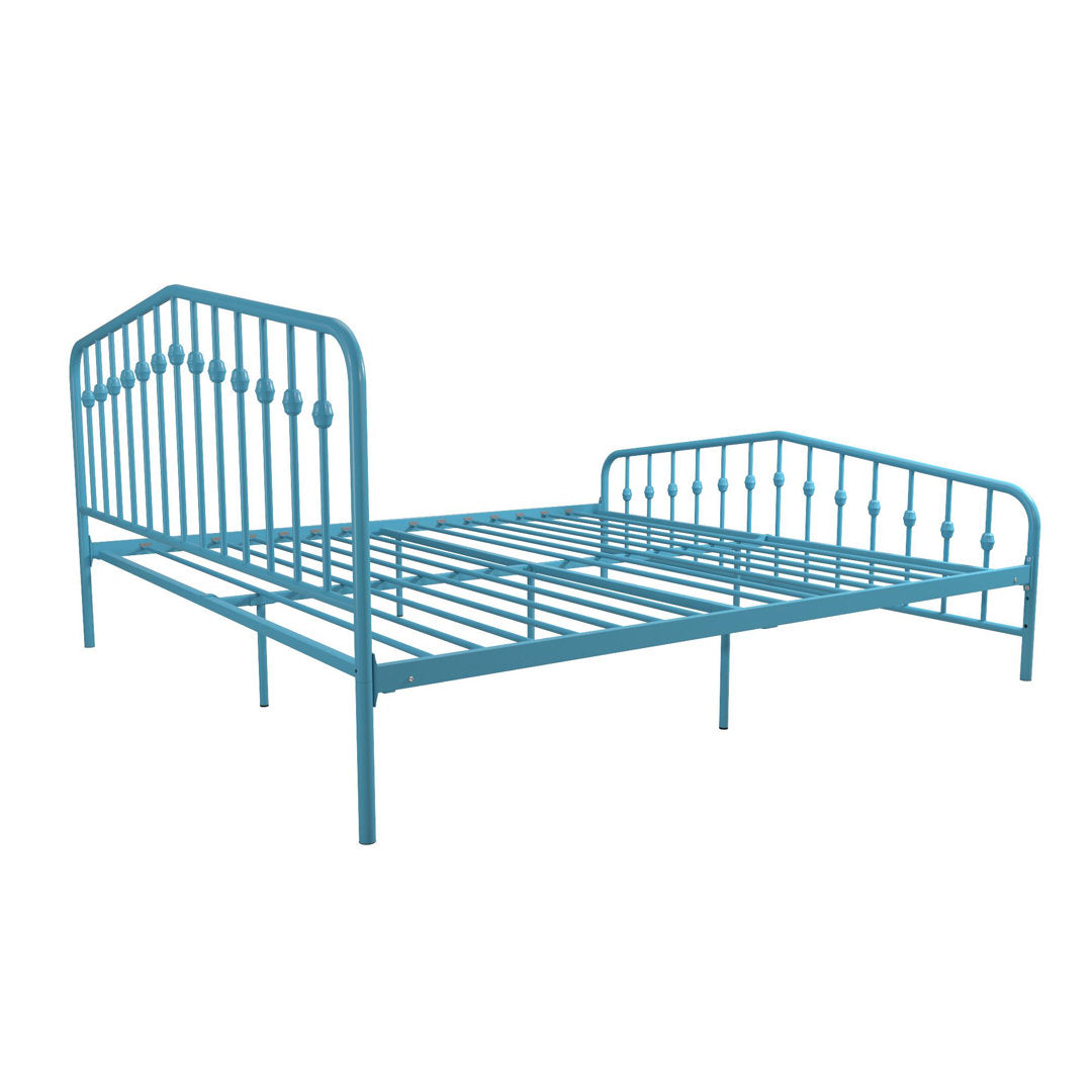 Bushwick Metal Platform Bed Novogratz Color: Sea Blue Size: Queen