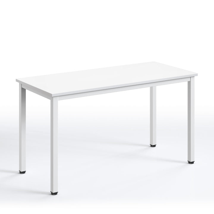 Rockett Desk Red Barrel Studio® Color (Top/Frame): White/White Size: 29.5" H x 63" W x 23.6" D