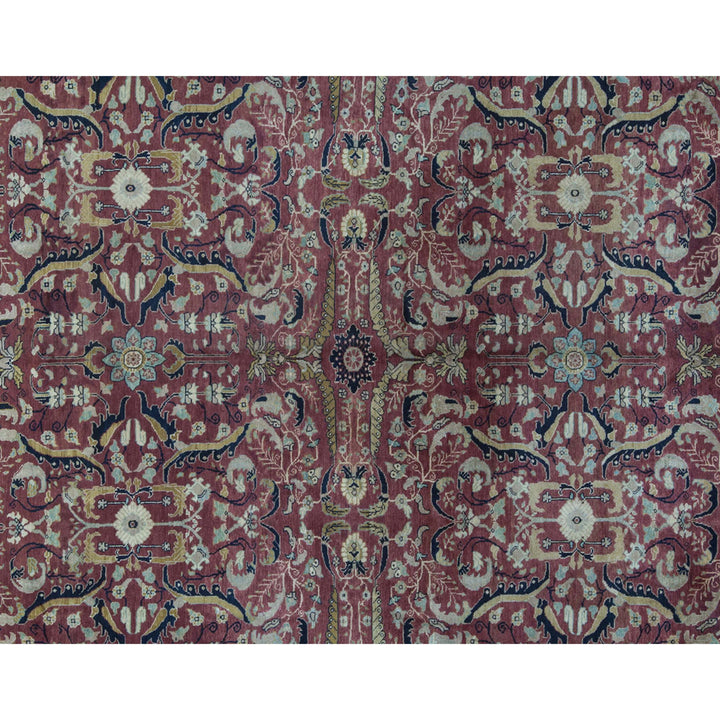 Hand-Knotted High-Quality Rust and Black Area Rug Bokara Rug Co., Inc.