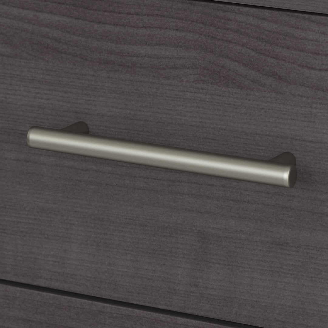 Magomed Executive Desk Gracie Oaks Color: Storm Gray