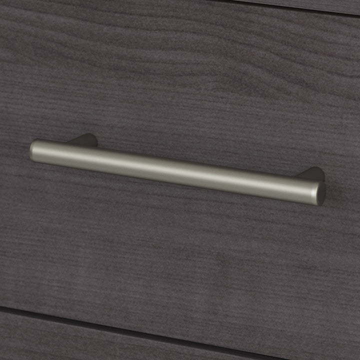 Magomed Executive Desk Gracie Oaks Color: Storm Gray