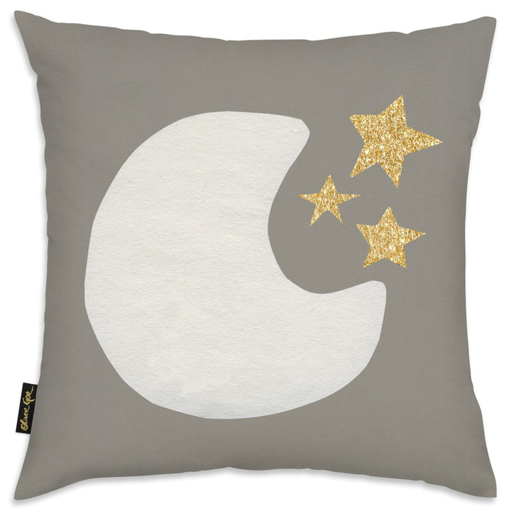 Olivia's Easel Home Moon and Stars Throw Pillow Oliver Gal Prints