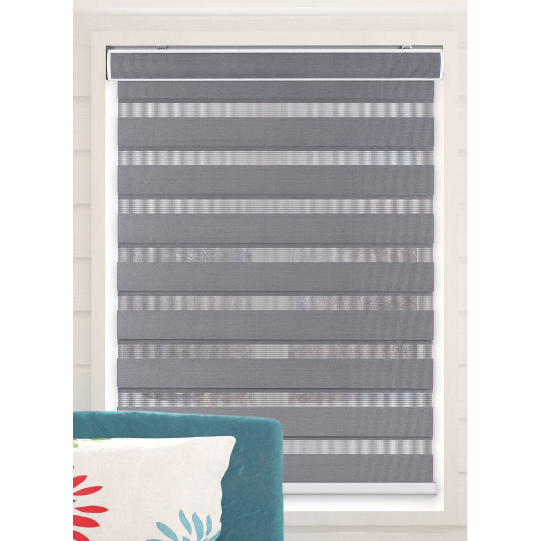 Semi-Sheer Roller Shade Arlo Blinds Color/Finish: Cream Length & Width: 29.5"W x 60"L