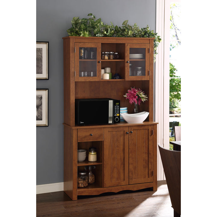 Dowdle Dining Hutch Lark Manor™ Color: Oak