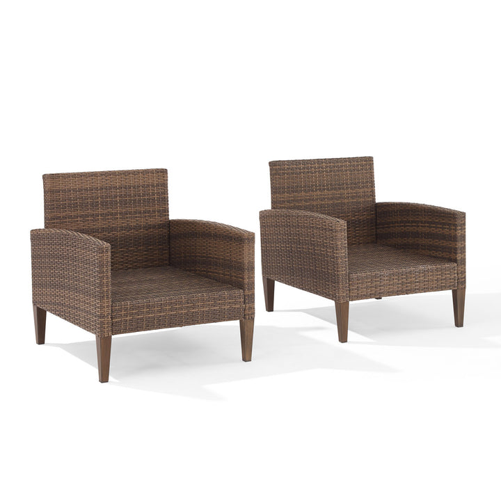 Gabor Patio Chair with Cushions (Set of 2) Birch Lane™ Cushion Color: Cream