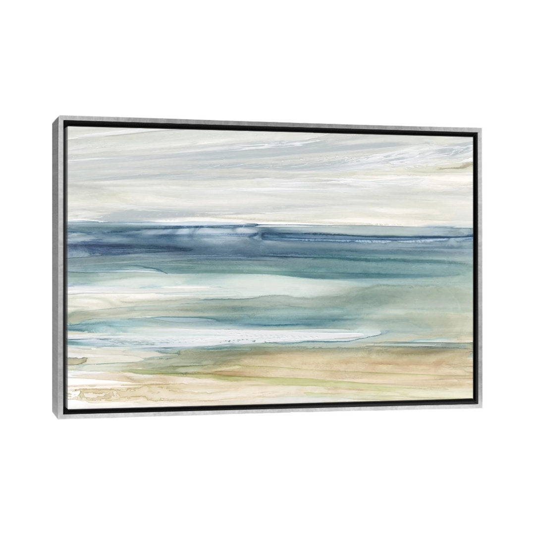 Ocean Breeze by Carol Robinson Painting Print The Twillery Co.® Size: 18" H x 26" W x 1.5" D Format: Black Framed, Mat Included: No Mat