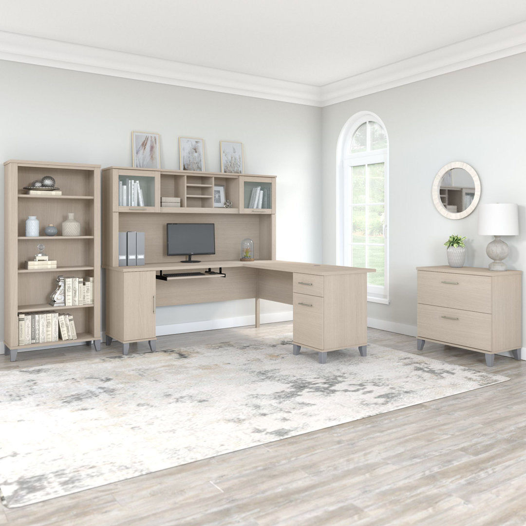 Magomed 2-Drawer Lateral Filing Cabinet Gracie Oaks Color: Sand Oak