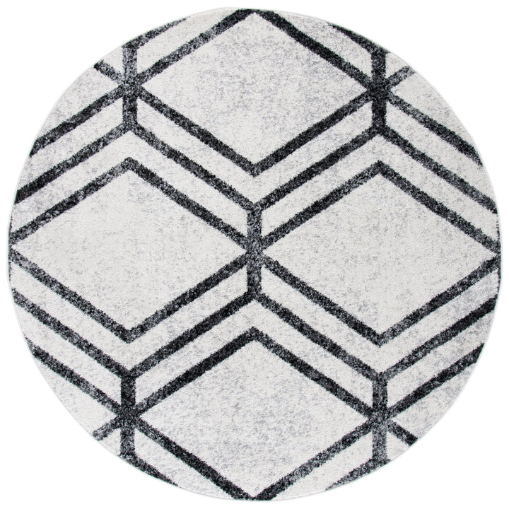 Wyckhoff Performance Geometric Rug Union Rustic Rug Size: Round 8'