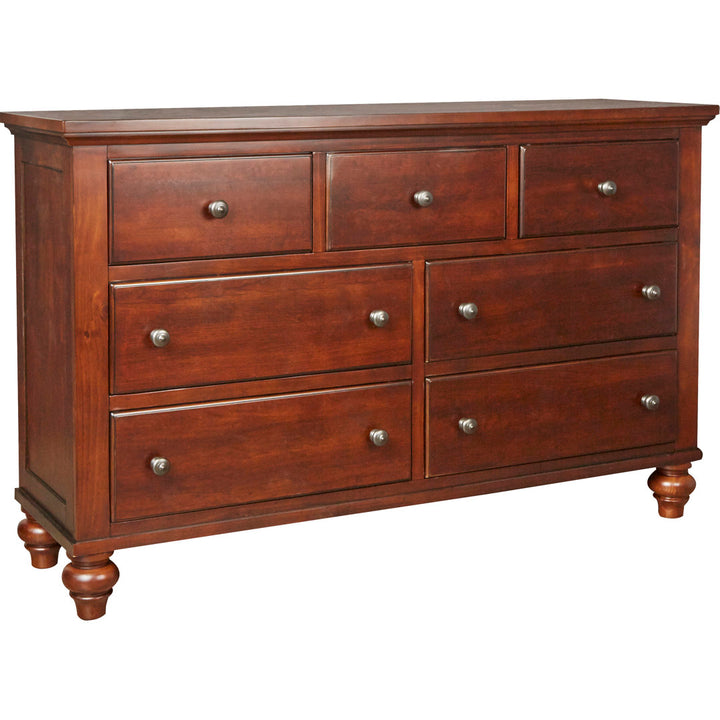 Cobos 7 Drawer 61" W Solid Wood Dresser Lark Manor™