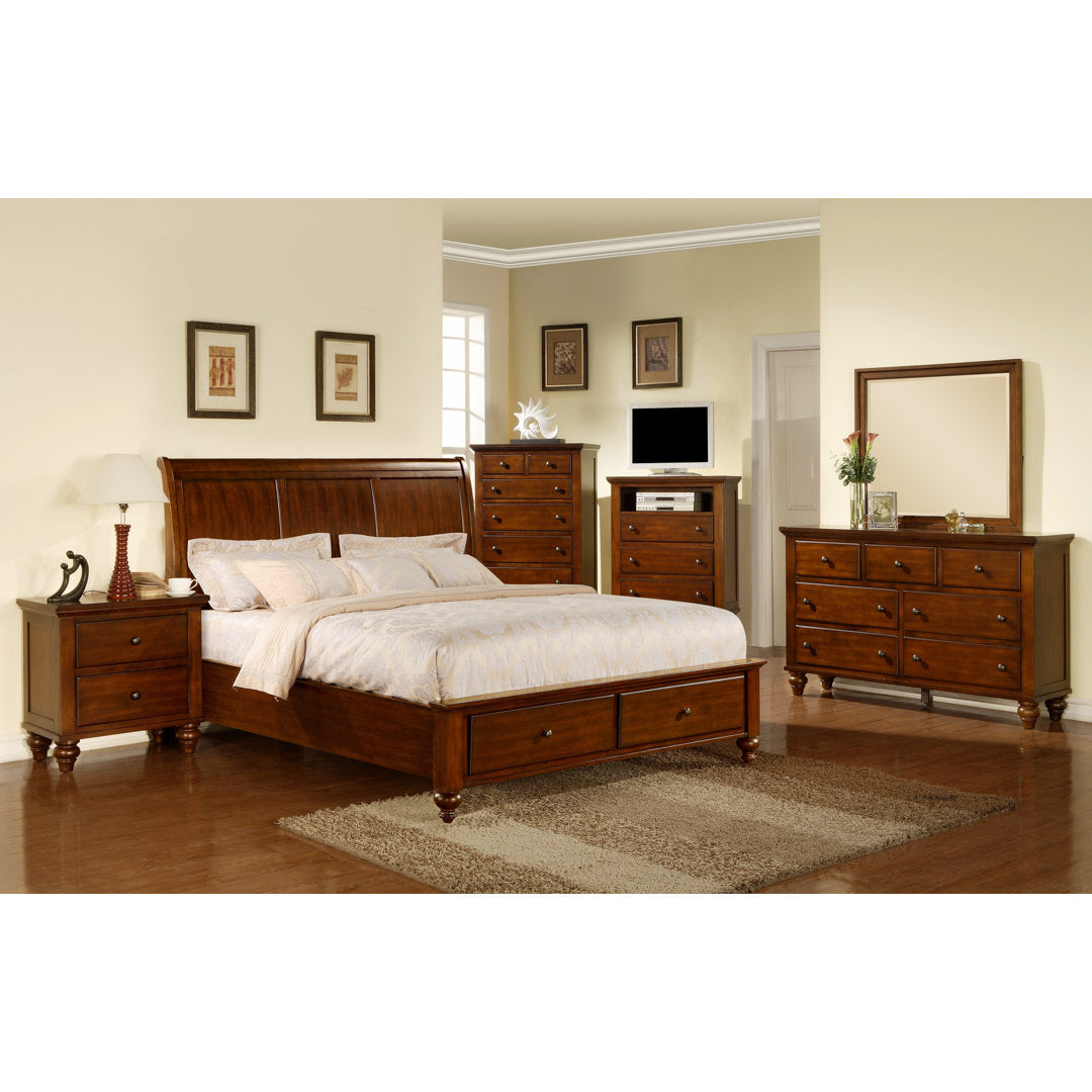 Cobos 7 Drawer 61" W Solid Wood Dresser Lark Manor™
