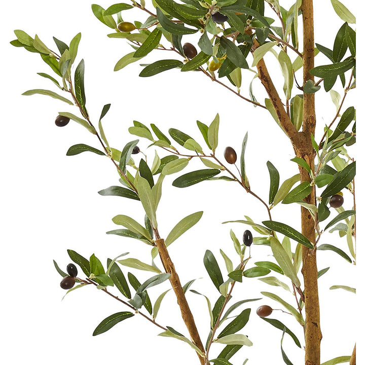 77" Artificial Olive Tree in Planter Birch Lane™