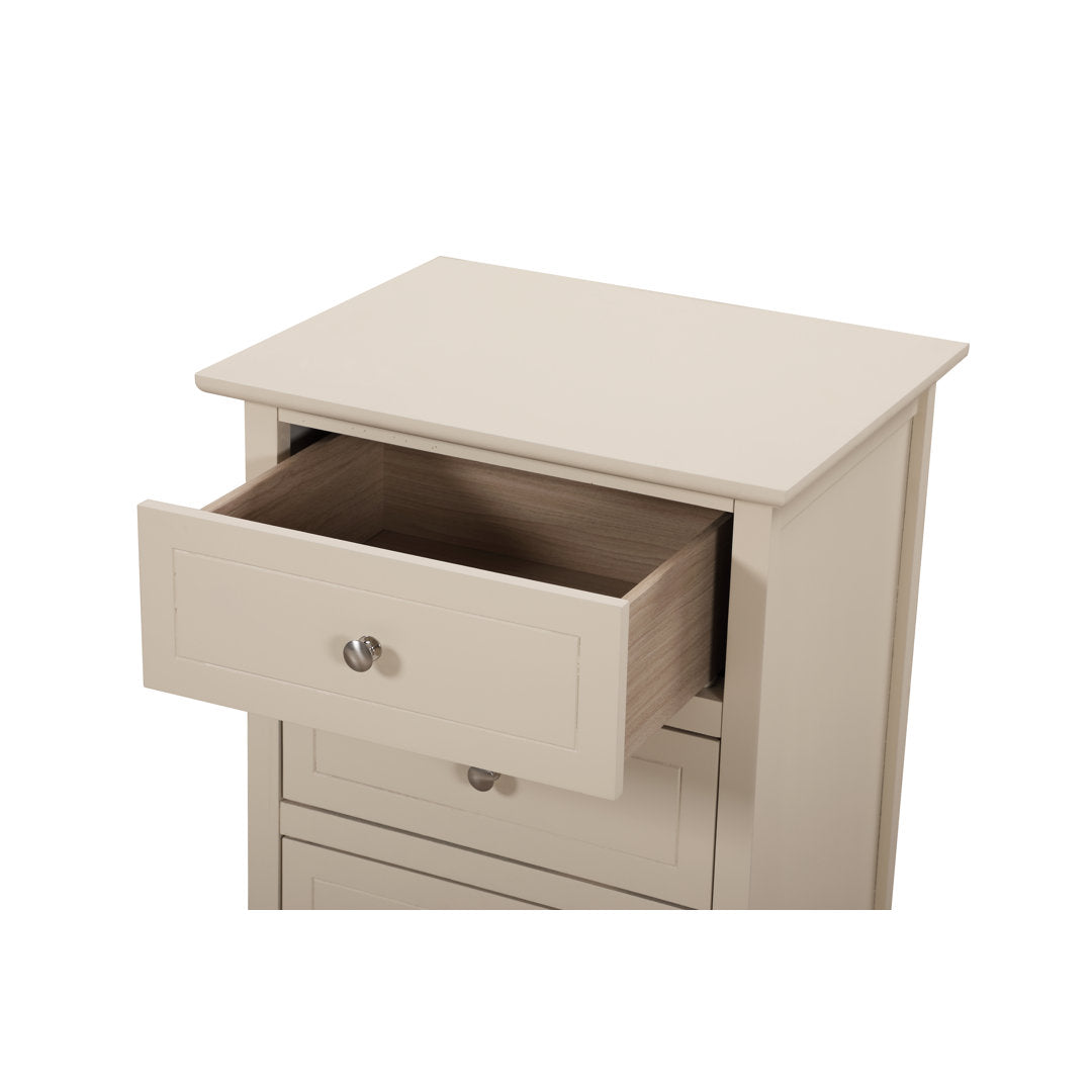 Emjay 3 - Drawer Nightstand Glory Furniture Color: Beige