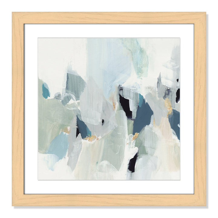 Little Talks II by Isabelle Z - Picture Frame Print on Canvas Casa Fine Arts Size: 25" H x 25" W x 1.25" D Format: Natural Picture Framed Paper