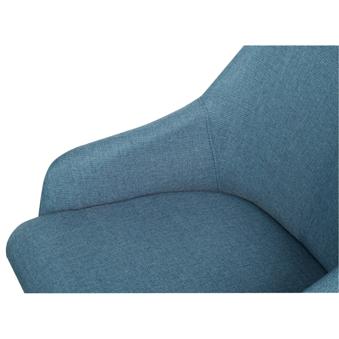 Aanshi Task Chair Lark Manor™ Upholstery Color: Teal