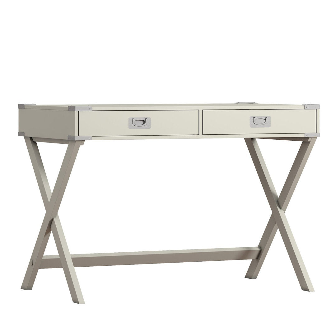 Whetzel Desk Mercury Row® Color: Silver Birch