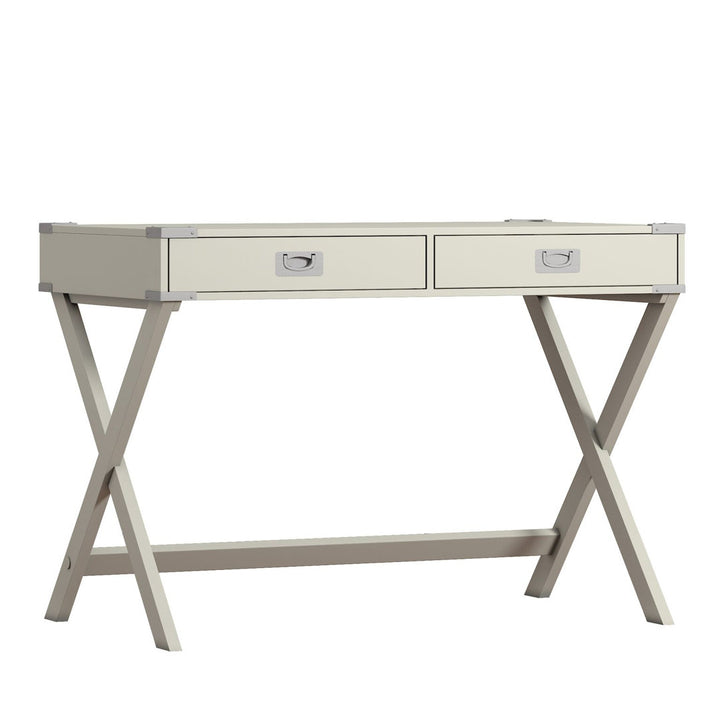 Whetzel Desk Mercury Row® Color: Silver Birch