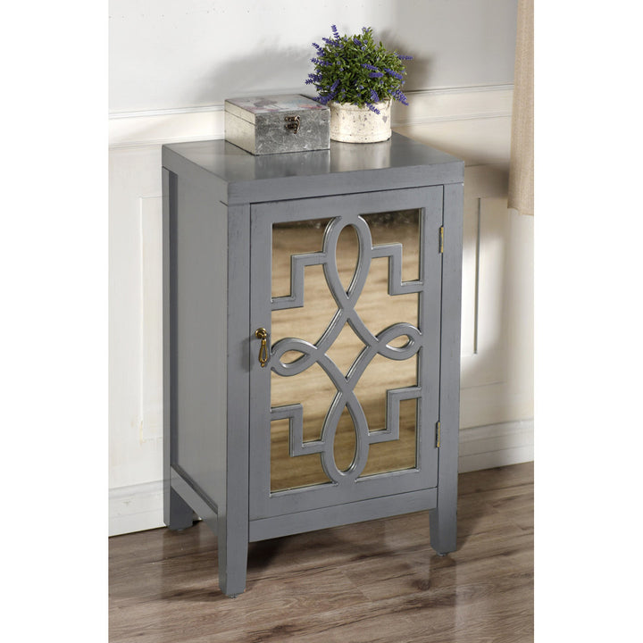 Almazan Nightstand Langley Street® Color: Gray