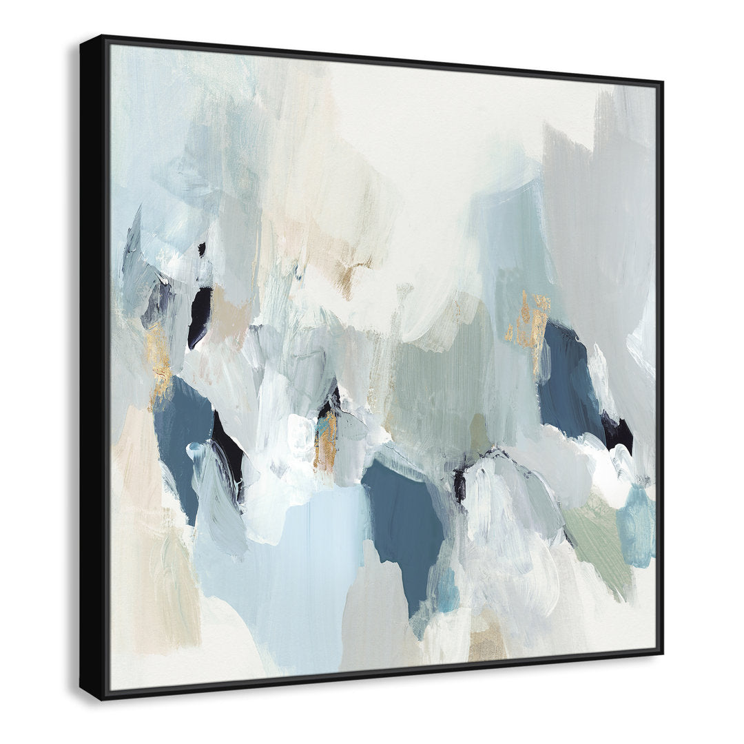 Little Talks II by Isabelle Z - Picture Frame Print on Canvas Casa Fine Arts Size: 46.5" H x 46.5" W x 2" D Format: Black Framed Canvas