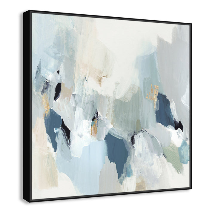 Little Talks II by Isabelle Z - Picture Frame Print on Canvas Casa Fine Arts Size: 46.5" H x 46.5" W x 2" D Format: Black Framed Canvas