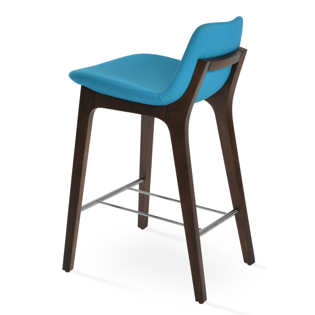 Pera HB Wood Bar & Counter Stool sohoConcept Color: Mint Seat Height: Counter Stool (24" Seat Height)