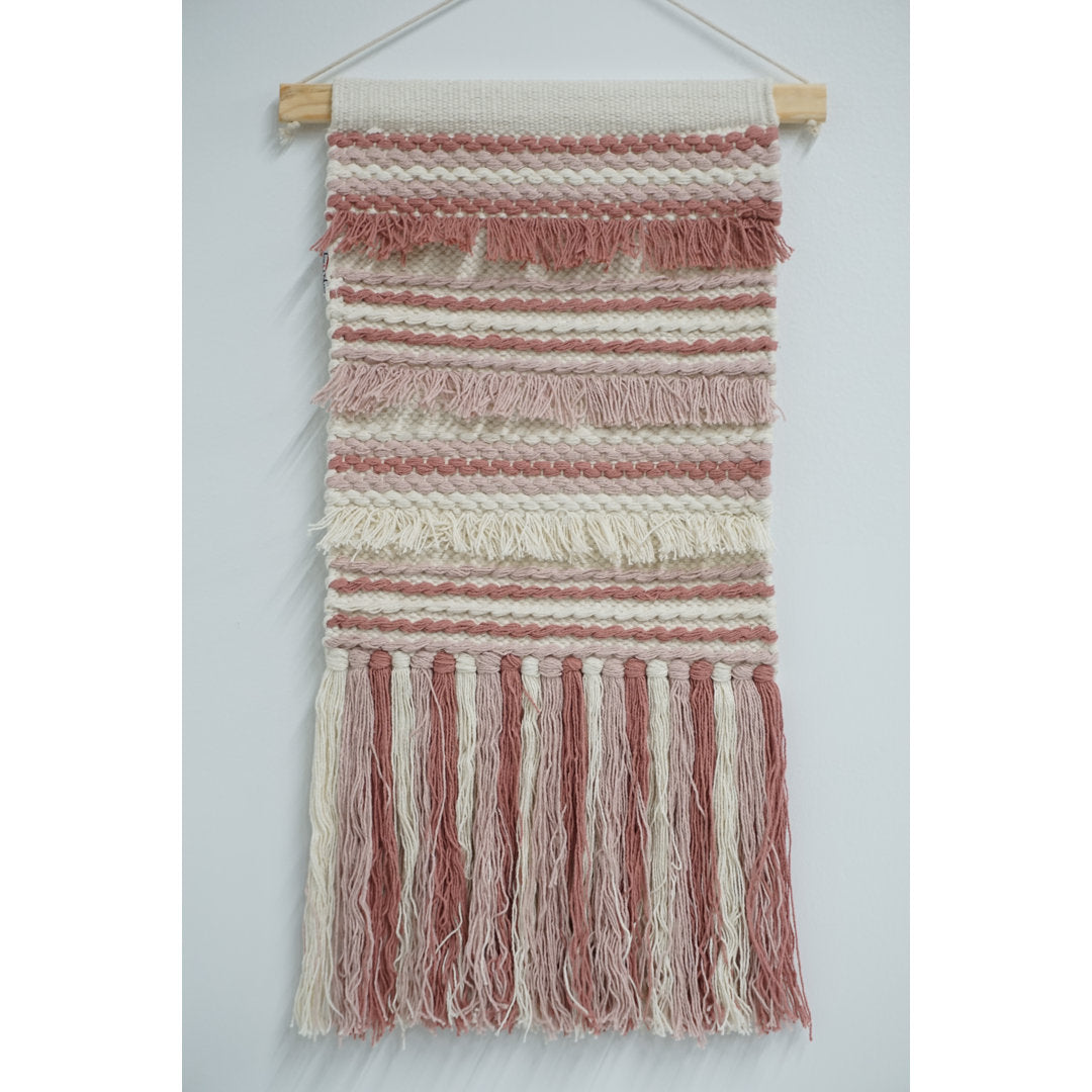 Macrame Wall Hanging with Hanging Accessories Included Bungalow Rose