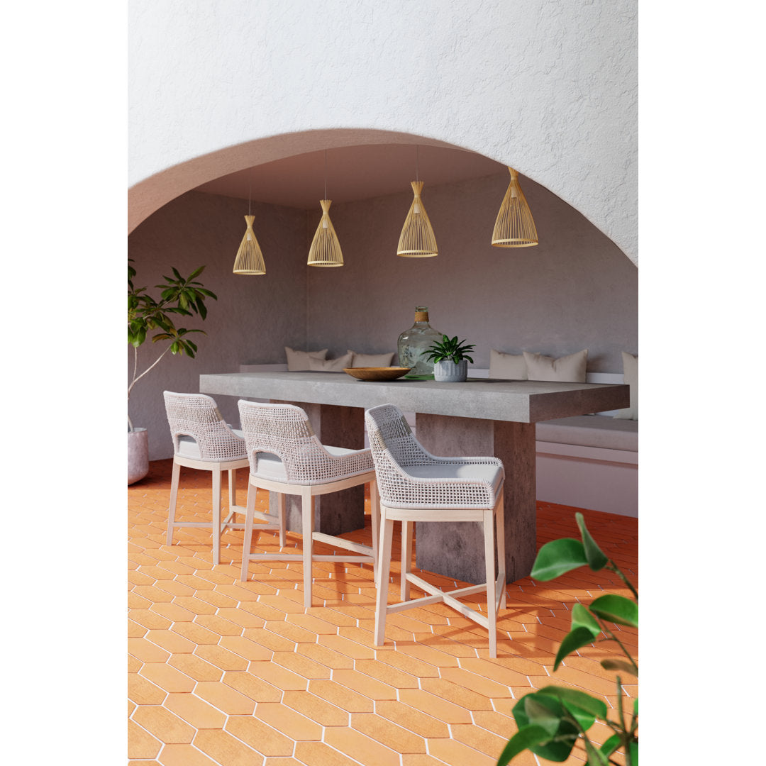 4" x 12" Terra Cotta Wall & Floor Tile Moroccan Mosaic