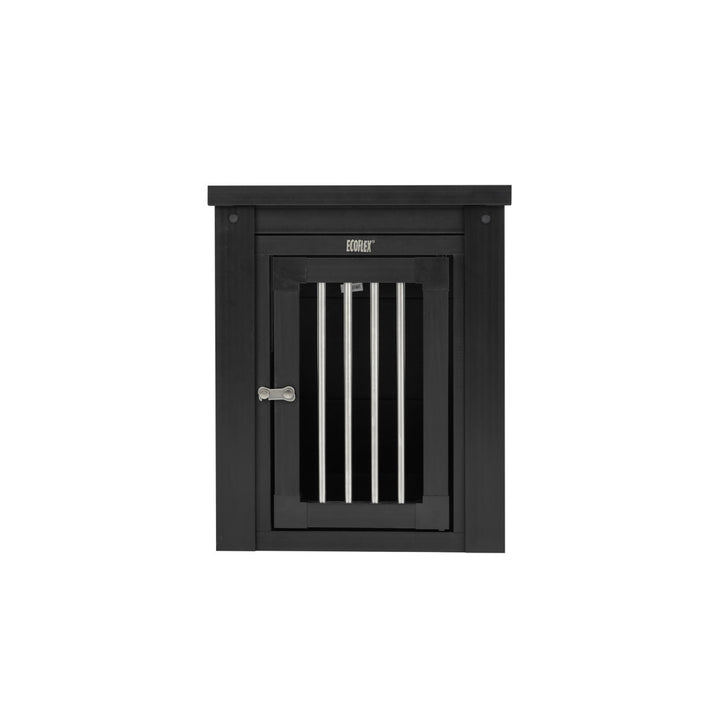 Southwick ECOFLEX® Furniture-Style Dog Crate – End Table Design Archie & Oscar™ Color: Espresso Size: Small (22" H x 18.1" W x 23.6" D)