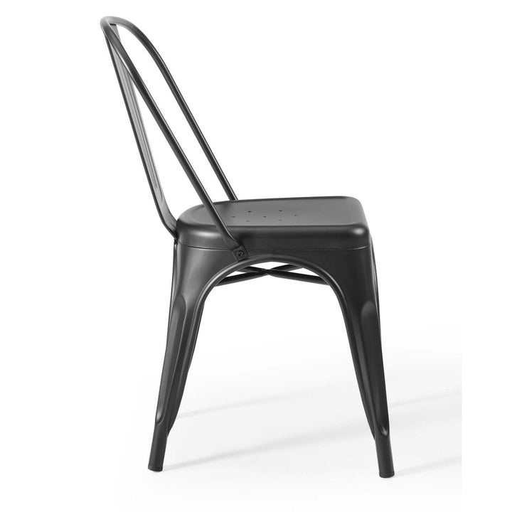 Promenade Bistro Dining Side Chair by Modway (Set of 2) Modway Color: Black
