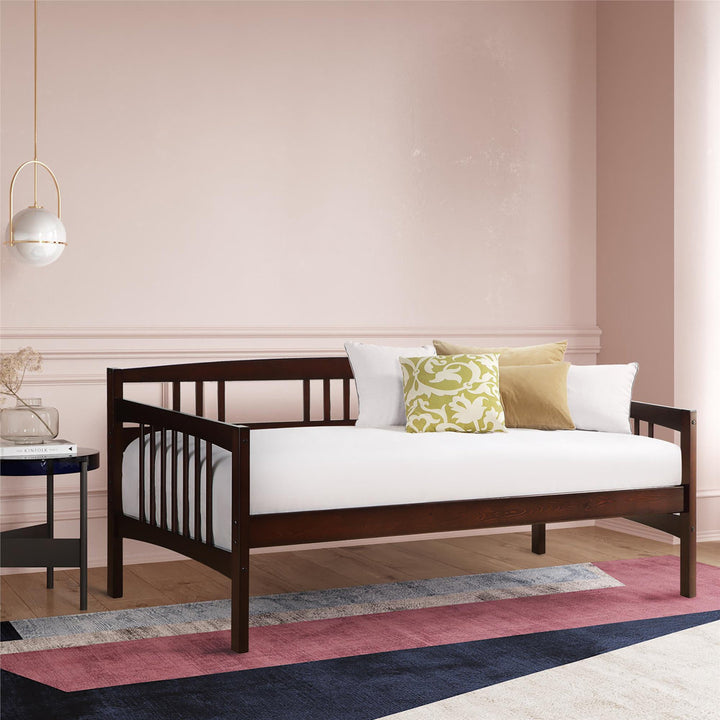 Kilgore Twin Solid Wood Daybed Red Barrel Studio® Color: Espresso