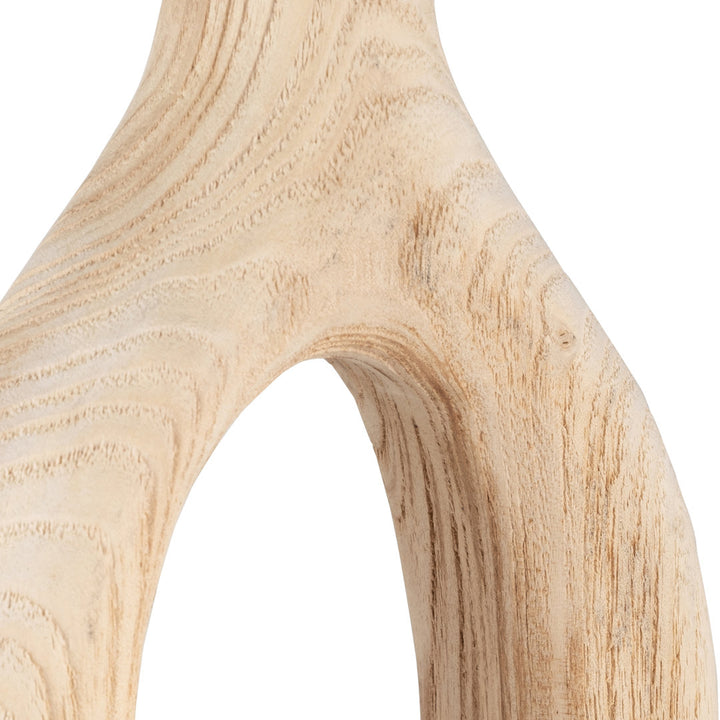 Cut-out Vase, Paulownia Woo, Decorative Rustic Vase for Wedding Centerpieces and Tabletop Decor Joss & Main Color: Brown