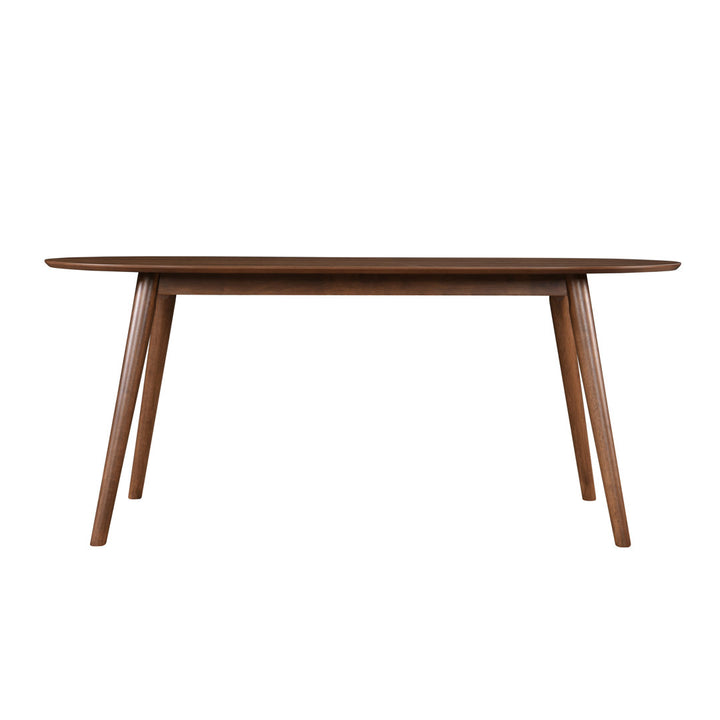Bray 35" Solid Oak Dining Table AllModern Color: Walnut