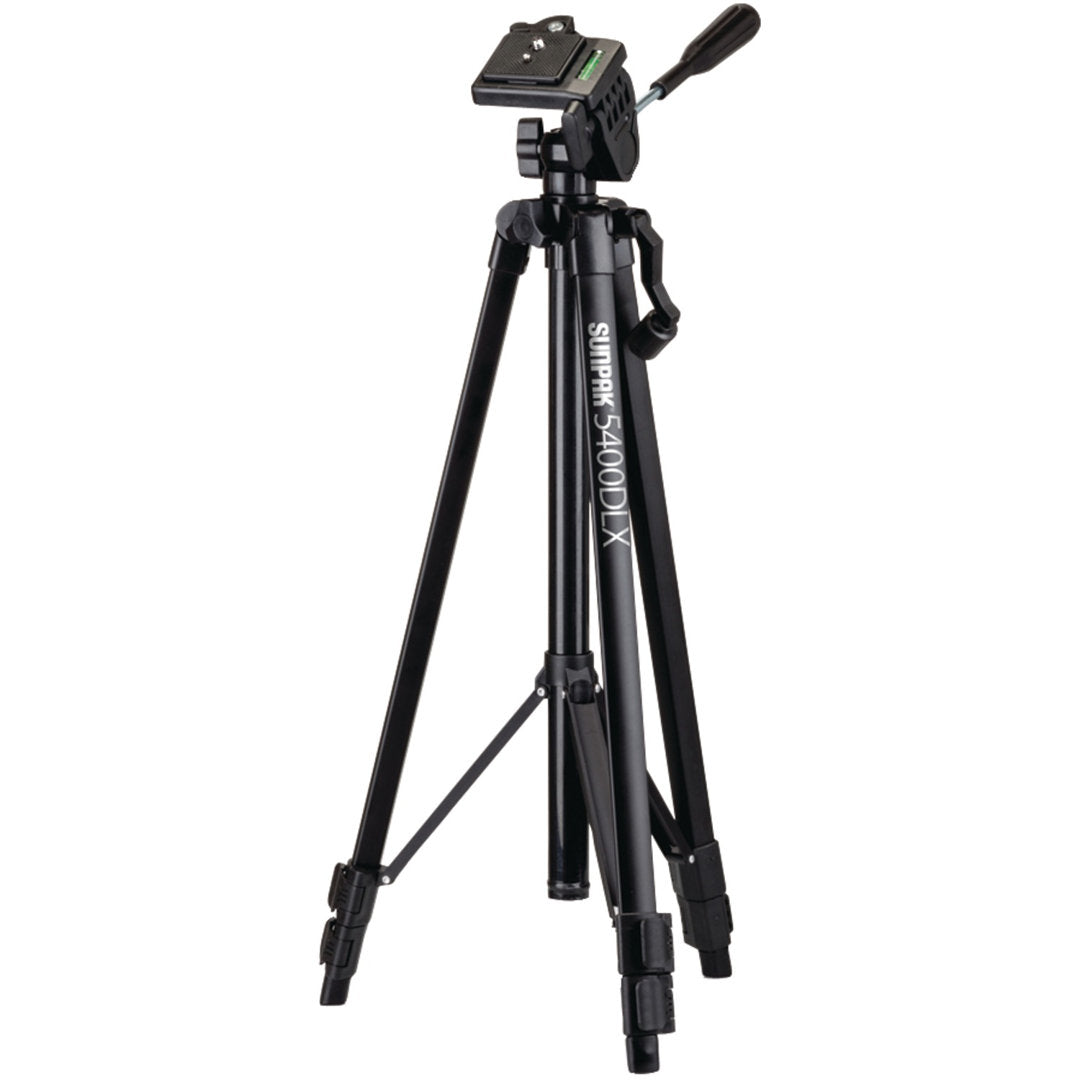 Tripod with 3-Way Pan Head for Digital Camera Holder Accessory Sunpak Tripods